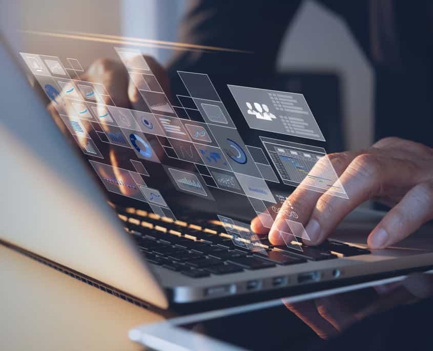 Document capture automation software on computer