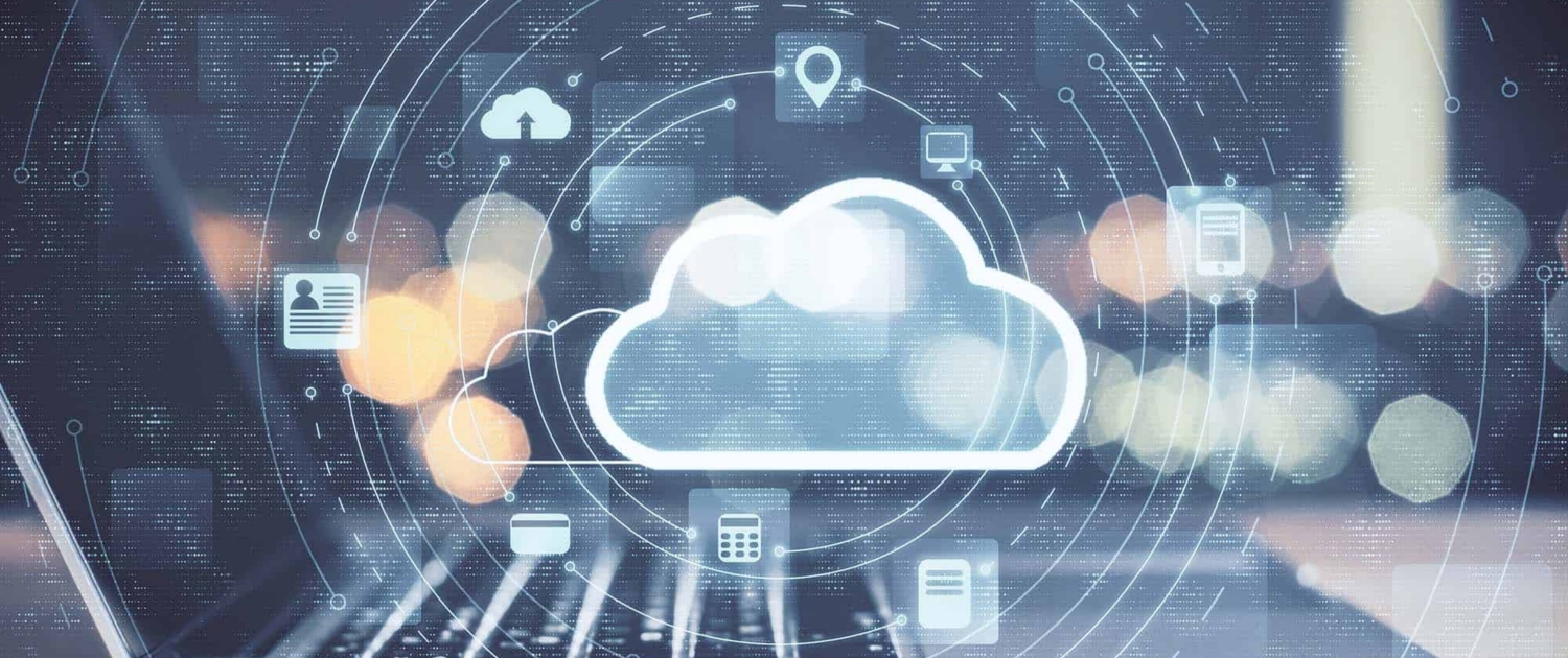It Cloud Services And Support On Laptop