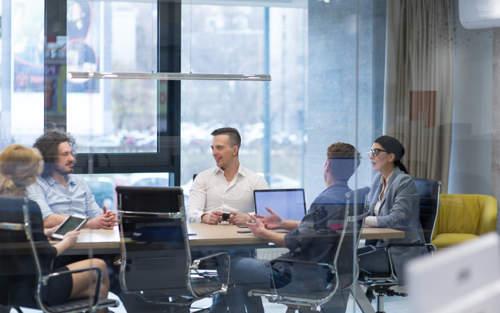 It Consulting Meeting In Conference Room